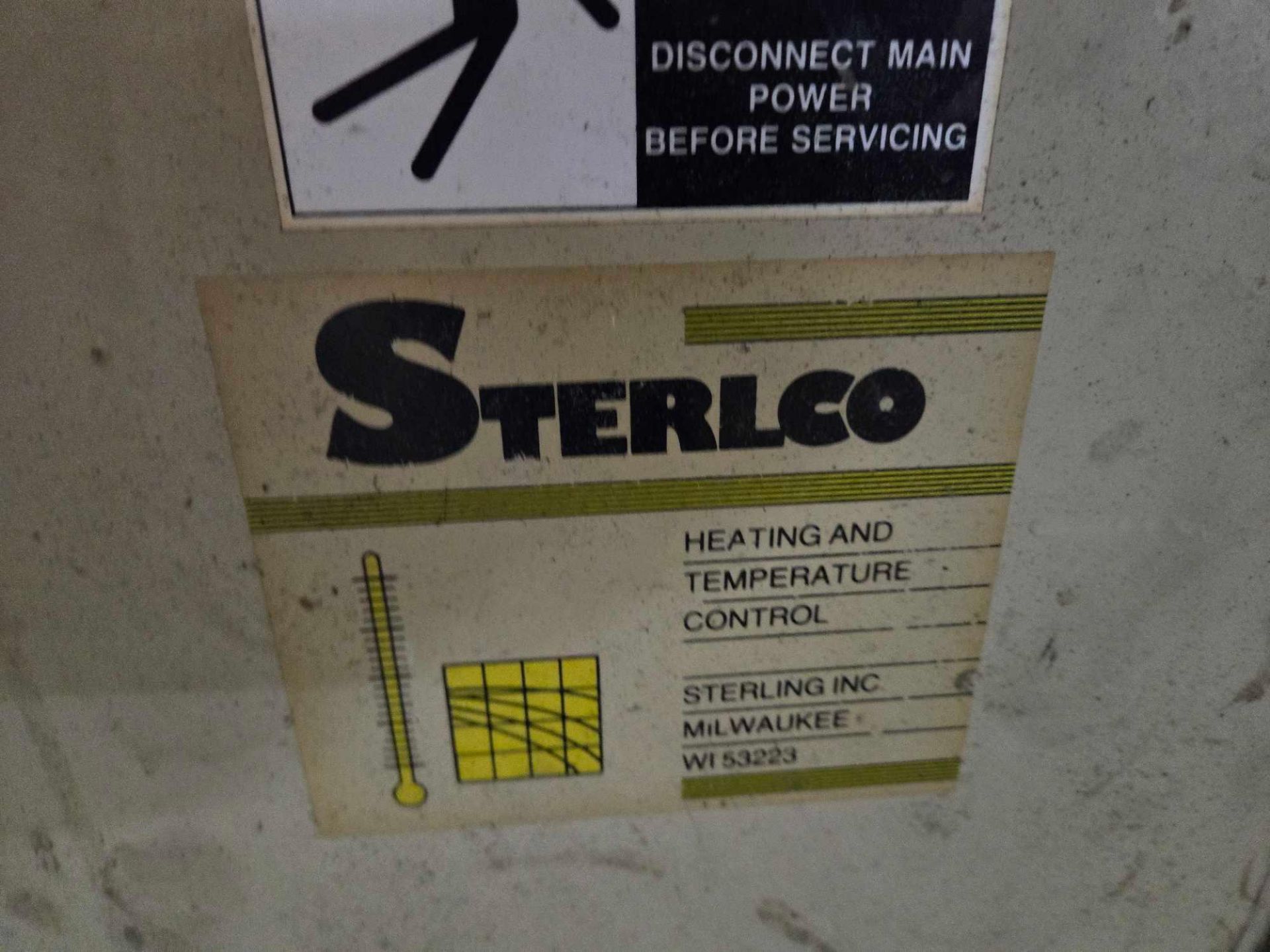 STERLCO F6016-MX TEMPERATURE CONTROL UNIT - Image 5 of 8