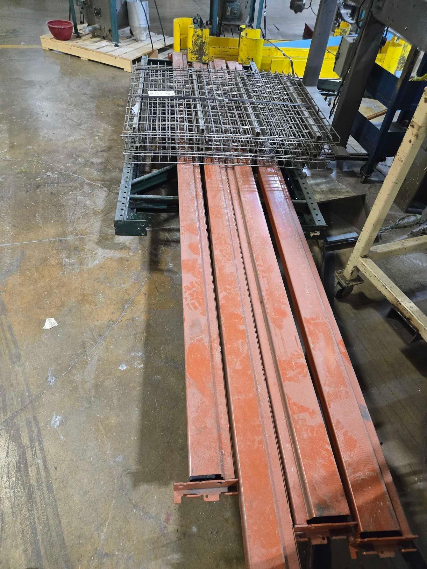 LOT OF ASSORTED DISASSEMBLED PALLET RACKING - Image 7 of 19