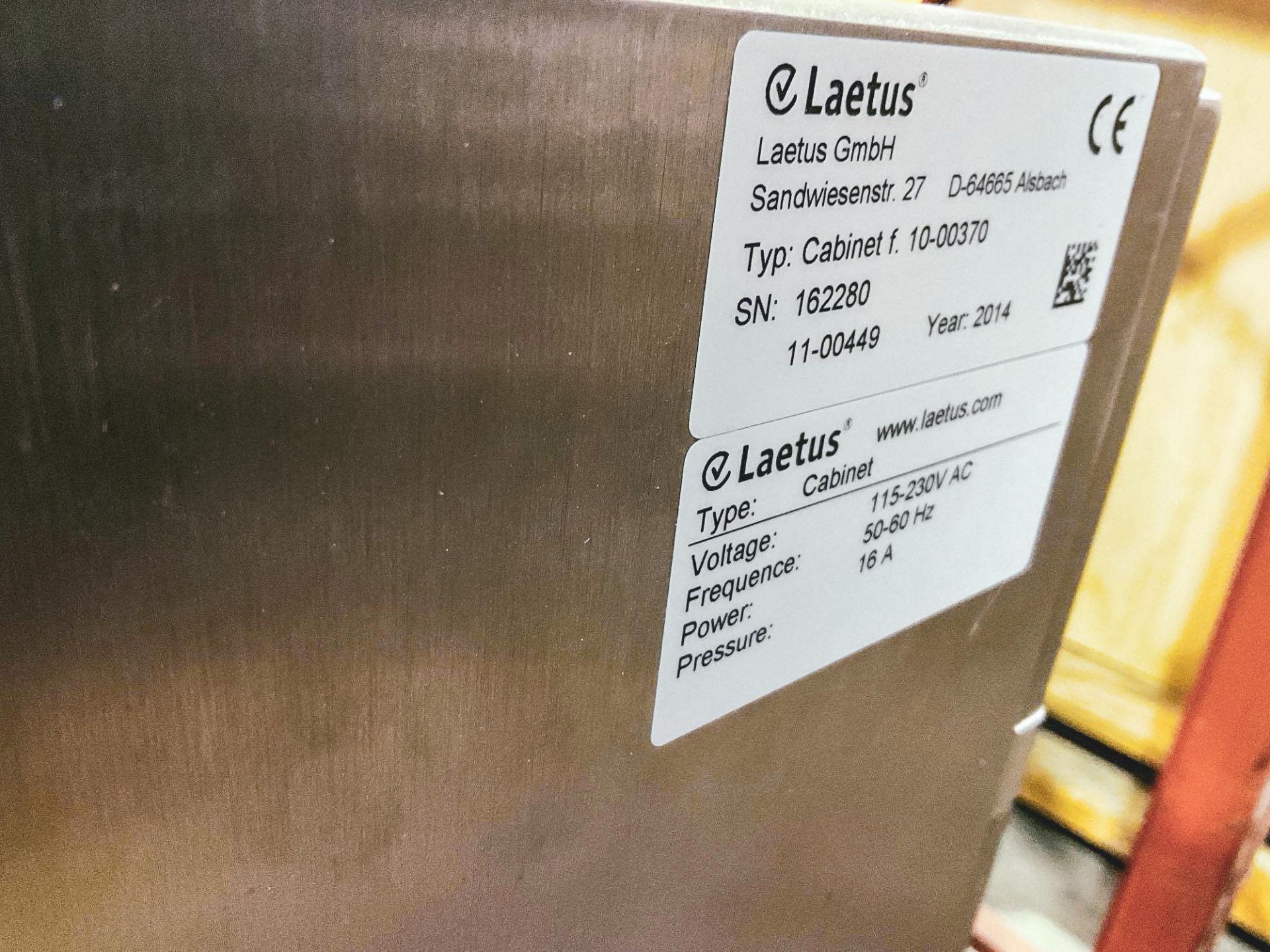 LAETUS MV-70-F LABELER, 2014 - Image 37 of 55