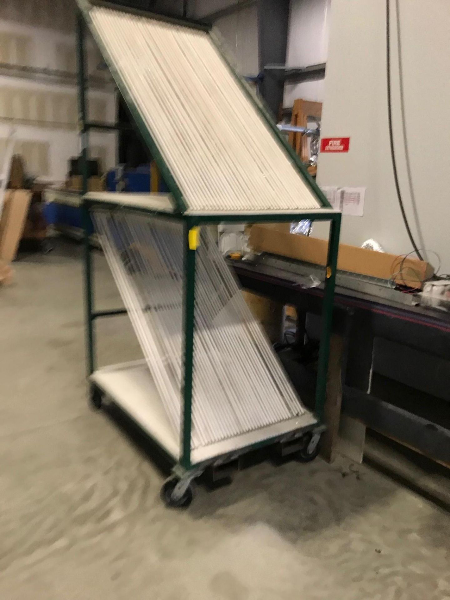 USED DOUBLE HARP RACK