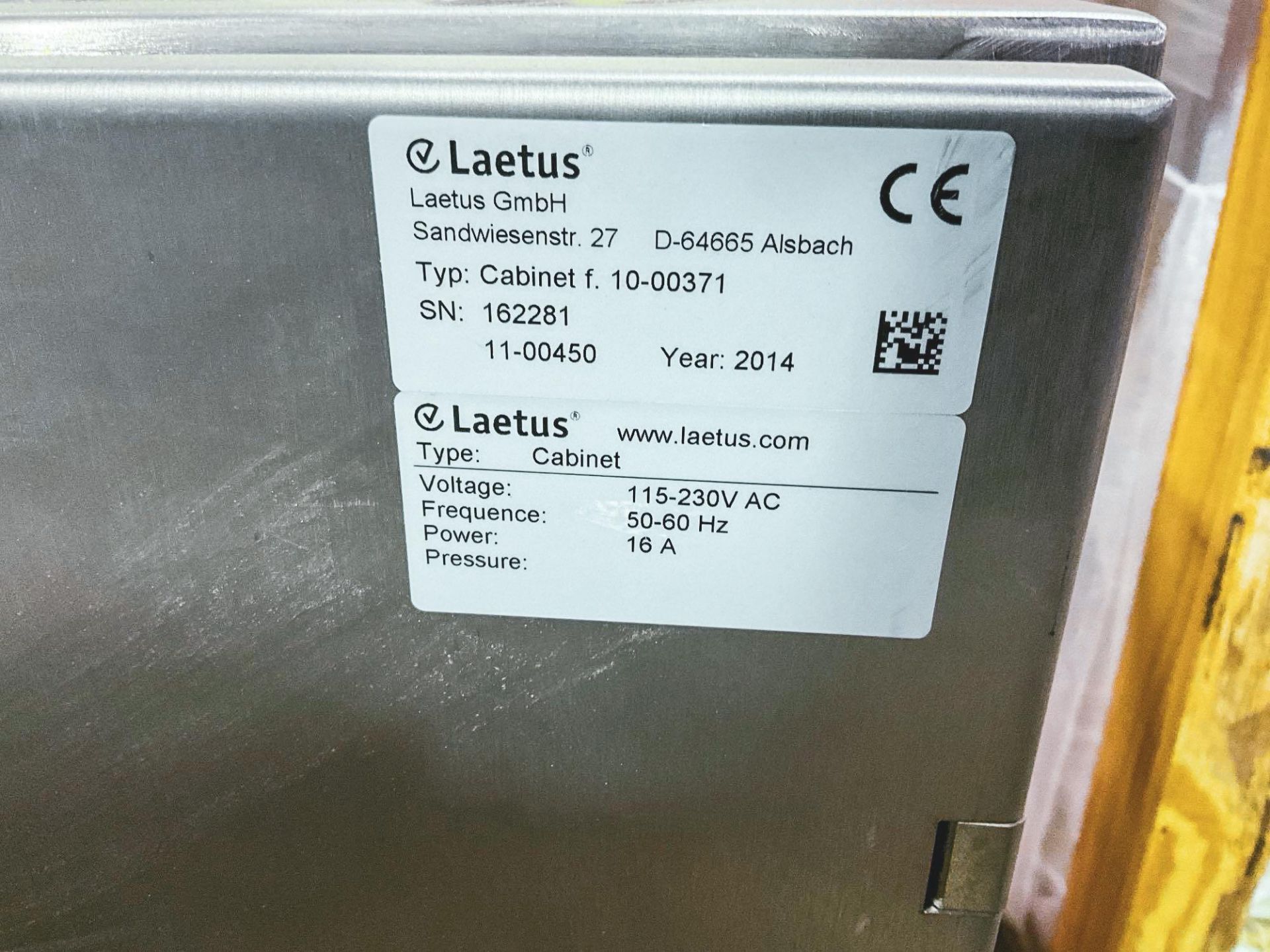 LAETUS MV-70-F LABELER, 2014 - Image 35 of 55