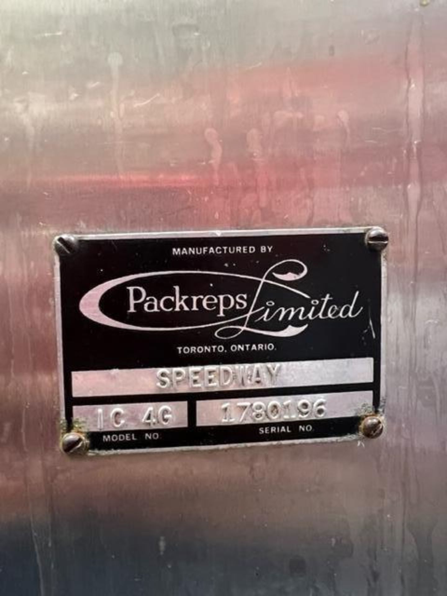 USED PACKREPS LIMITED SPEEDWAY IC 4G 4-HEAD FILLING MACHINE – REFURBISHED 5 YEARS AGO - Image 5 of 5
