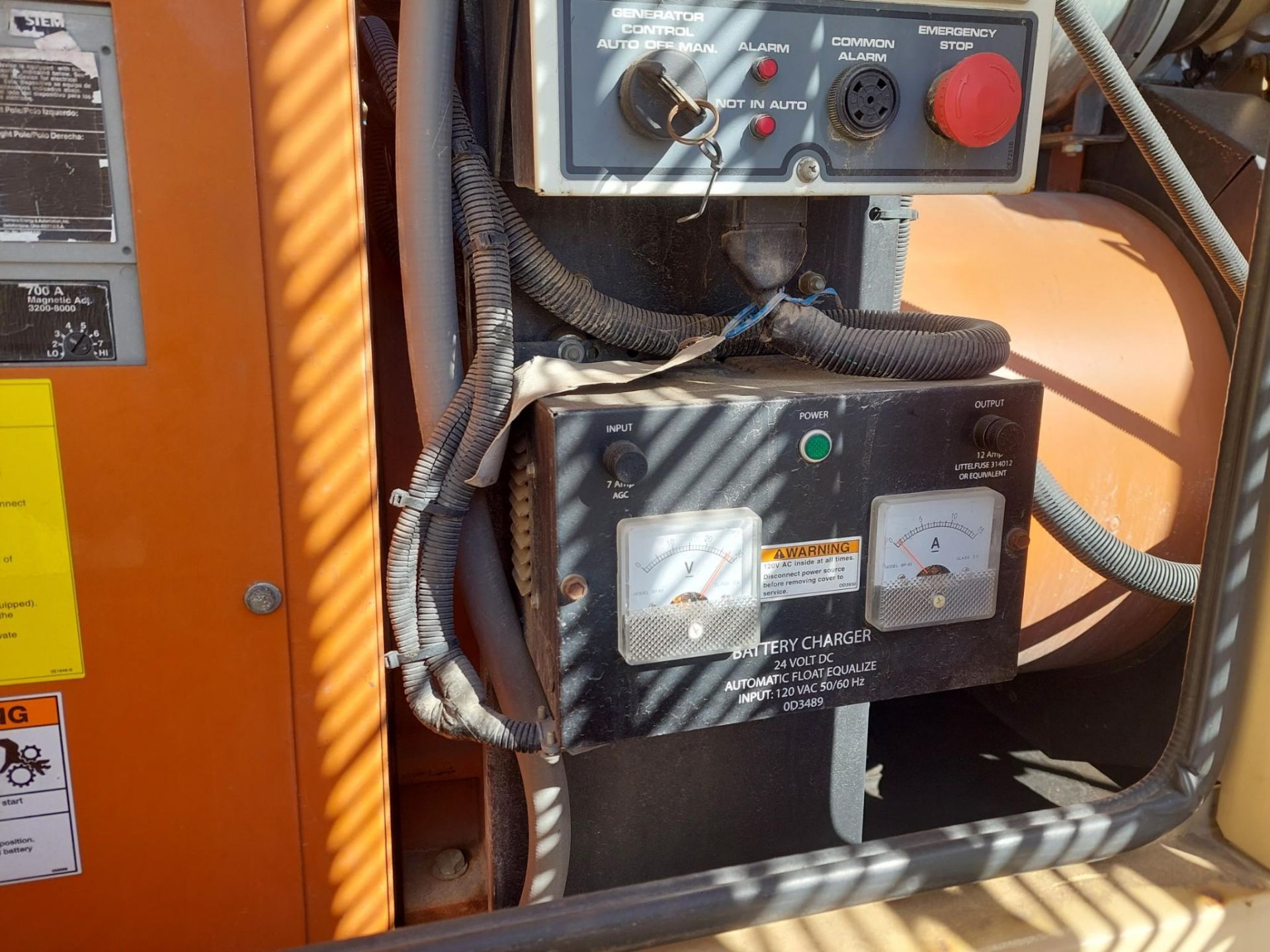 GENERAC 6983120100 400KW DIESEL GENERATOR MFG. 2006, 604 HRS - Image 10 of 27