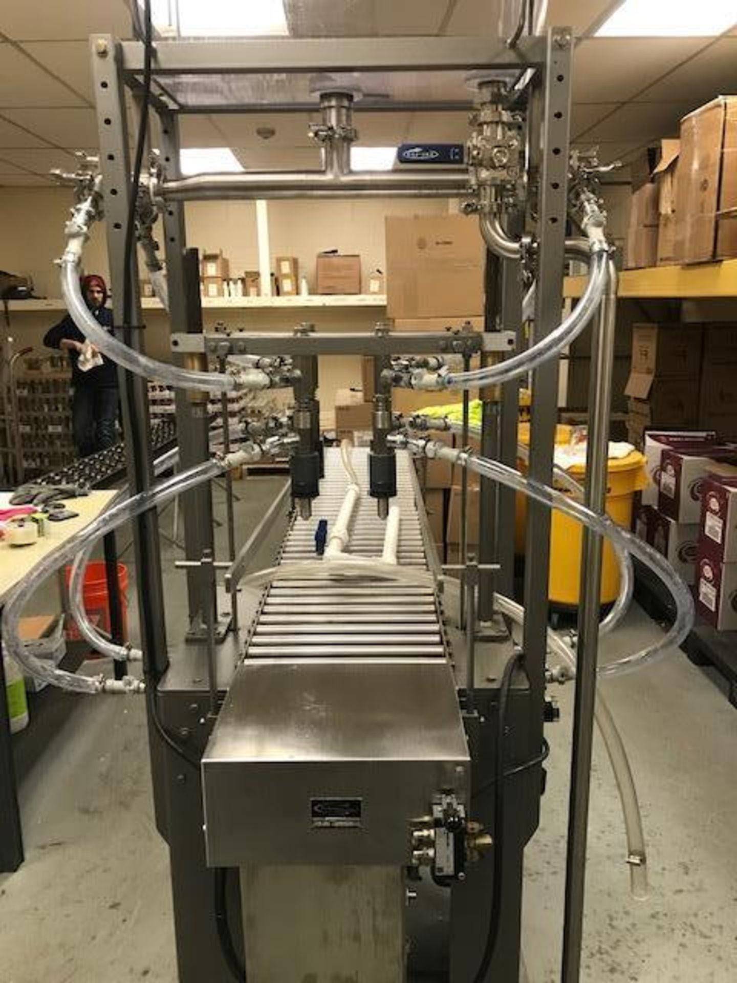 USED PACKREPS LIMITED SPEEDWAY IC 4G 4-HEAD FILLING MACHINE – REFURBISHED 5 YEARS AGO - Image 3 of 5