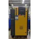 USED 10 HP KAESER SM10 ROTARY SCREW AIR COMPRESSOR, 2006