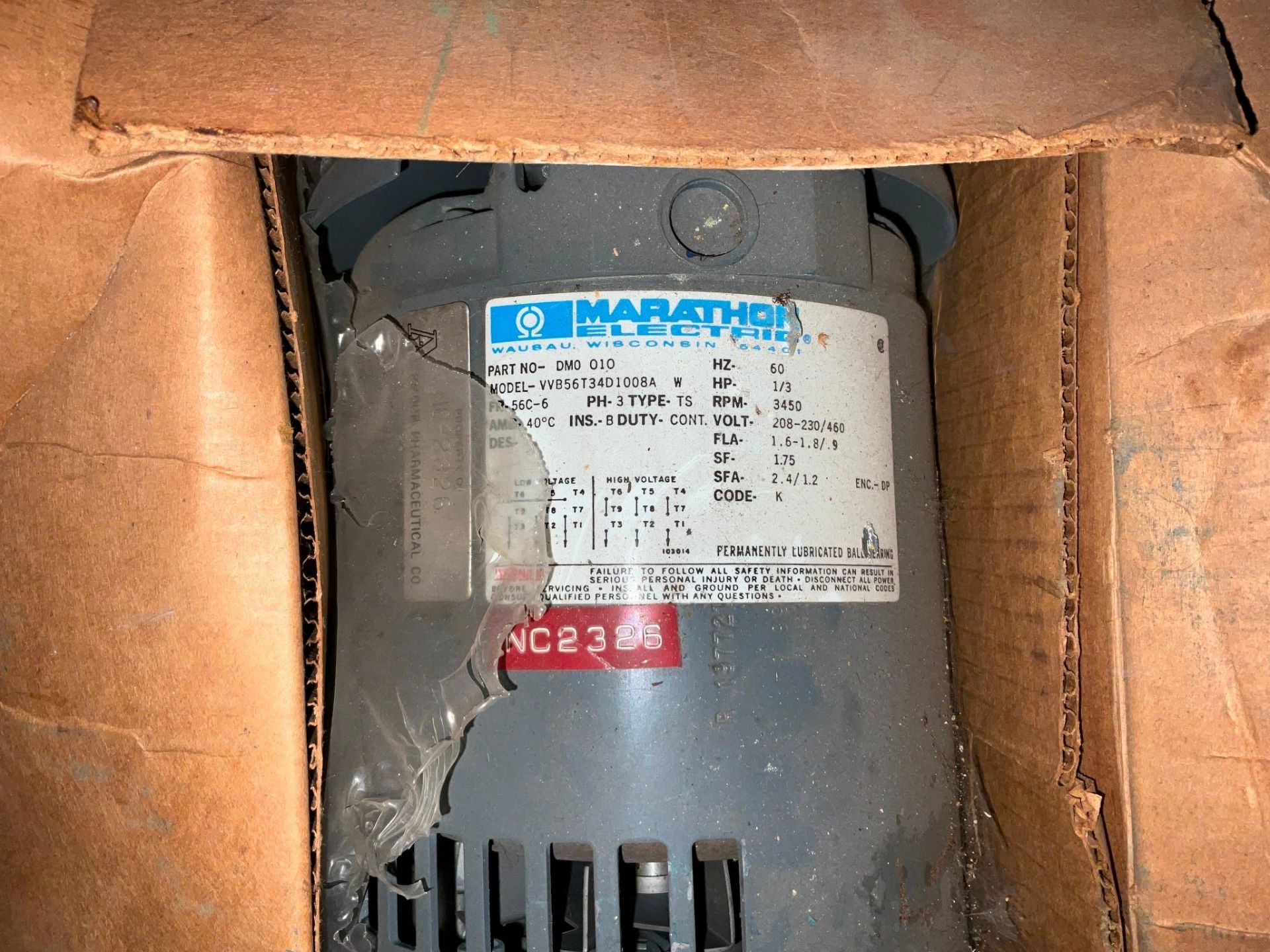 ELECTRIC MOTORS - UNUSED - Image 10 of 20