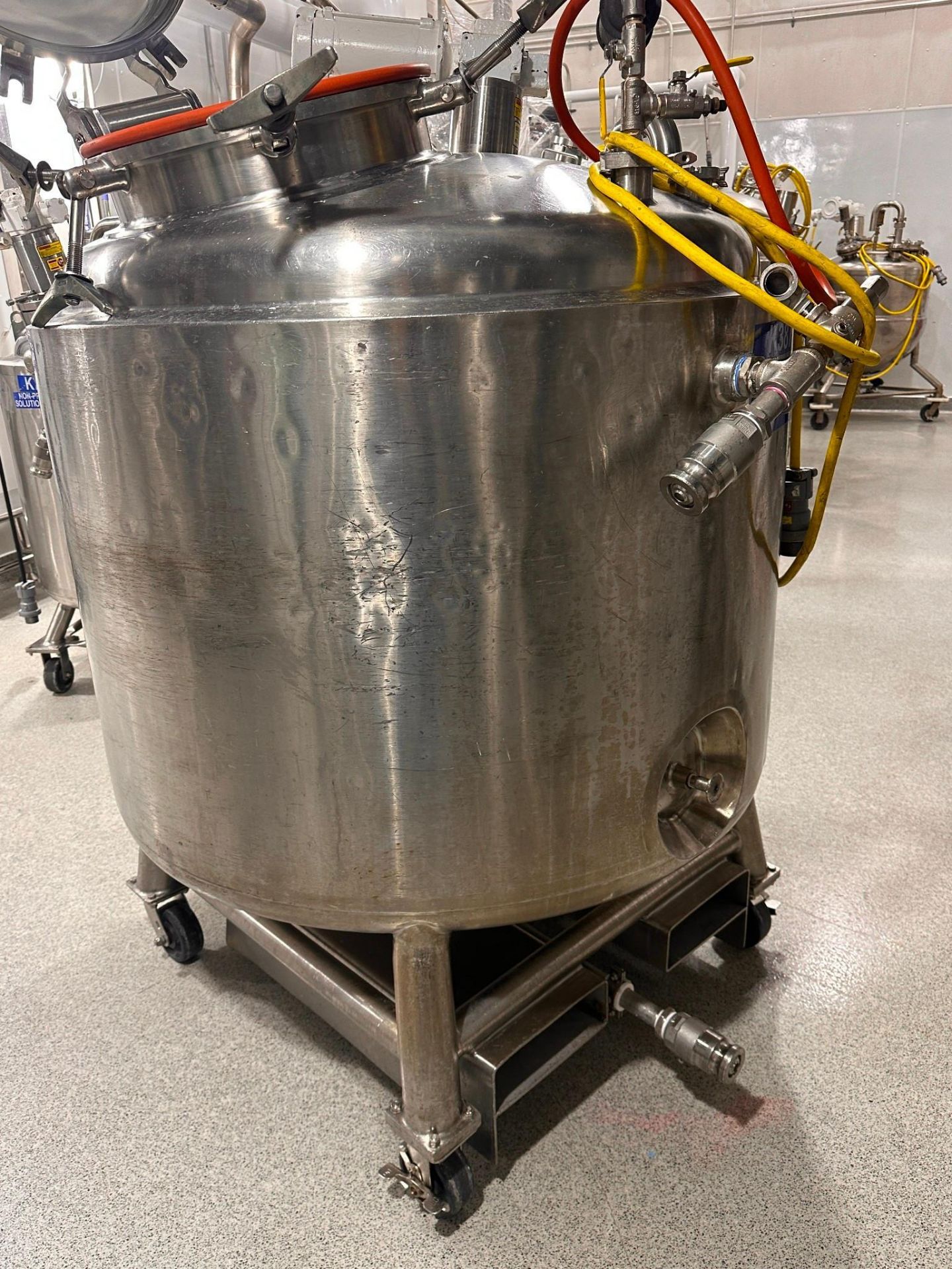 PRECISION STAINLESS STEEL 870 L REACTOR - Image 3 of 10