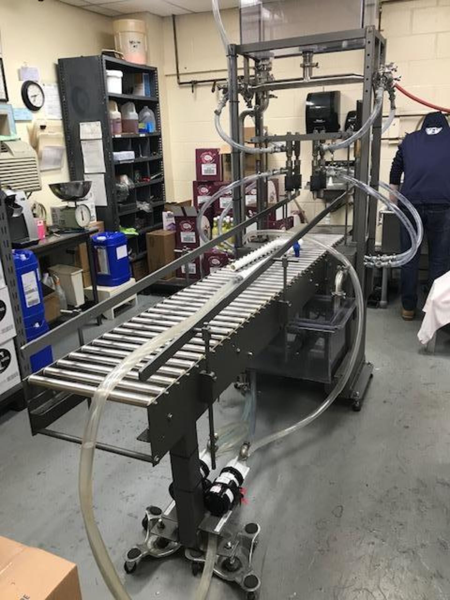 USED PACKREPS LIMITED SPEEDWAY IC 4G 4-HEAD FILLING MACHINE – REFURBISHED 5 YEARS AGO