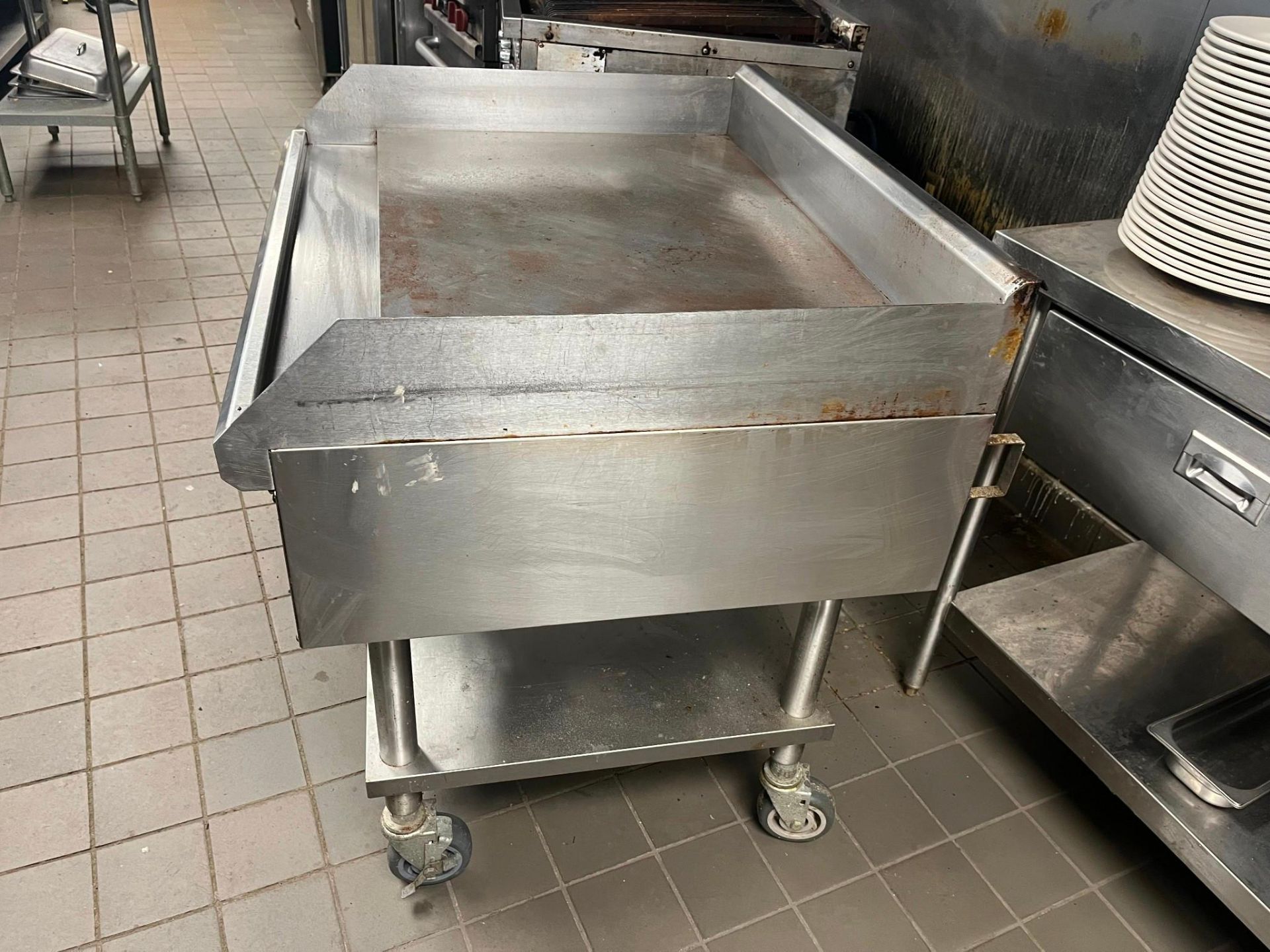USED SOUTH BEND FLAT TOP GRIDDLE - Image 2 of 2