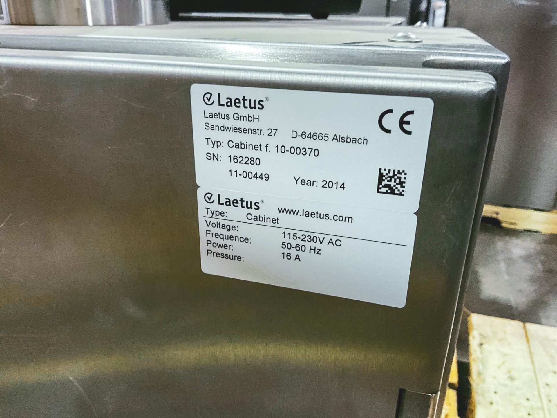 LAETUS MV-70-F LABELER, 2014 - Image 33 of 55