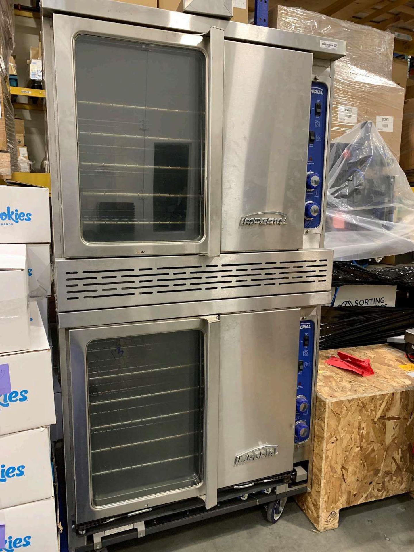 USED IMPERIAL PROPANE OVEN ICVDG-2-B, 2018