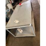 TABLE ON CASTERS 60" (W) X 30" (D) X 32" (H)