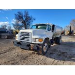 1998 FORD F800 WATER TRUCK, 27,496 MILES