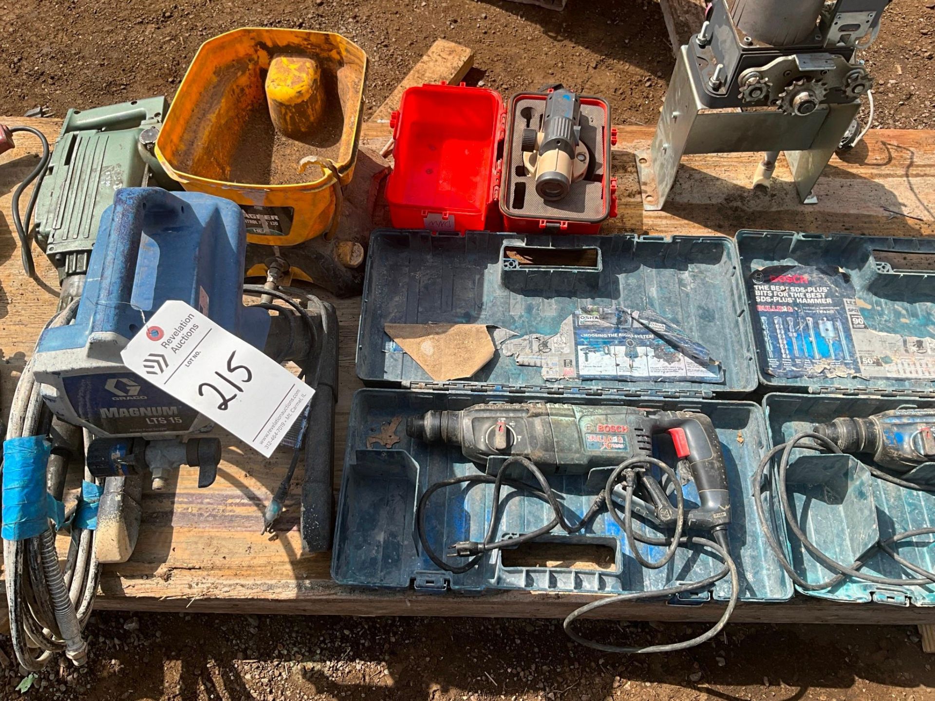 LOT OF SAWS, DRILLS, COMPACTORS, HEATERS, ETC. - Image 3 of 13