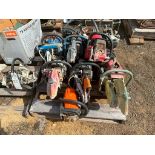 LOT OF CONCRETE SAWS AND PARTS