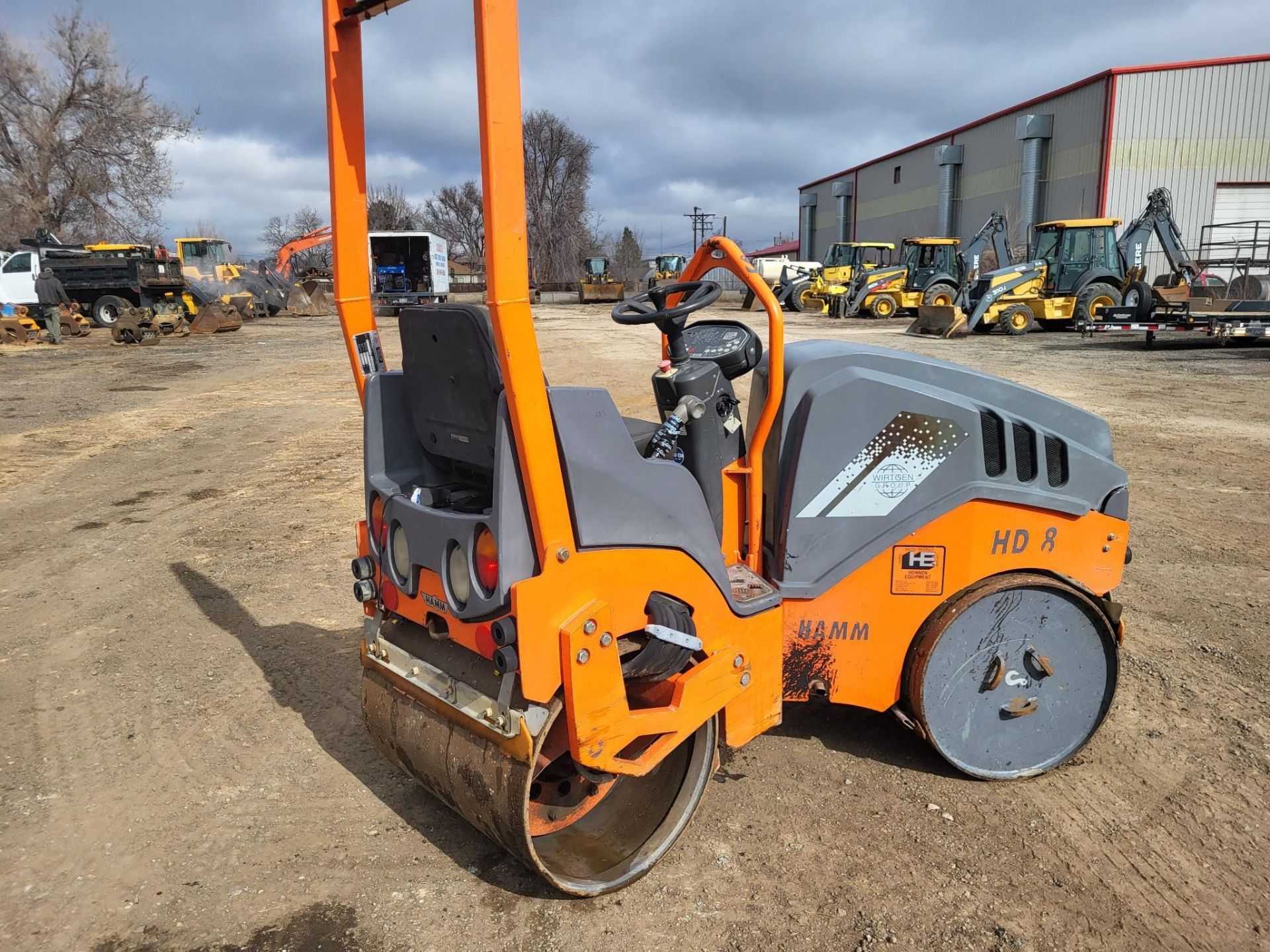 HAMM HD8VV DOUBLE DRUM VIBRATORY ROLLER - Image 4 of 9