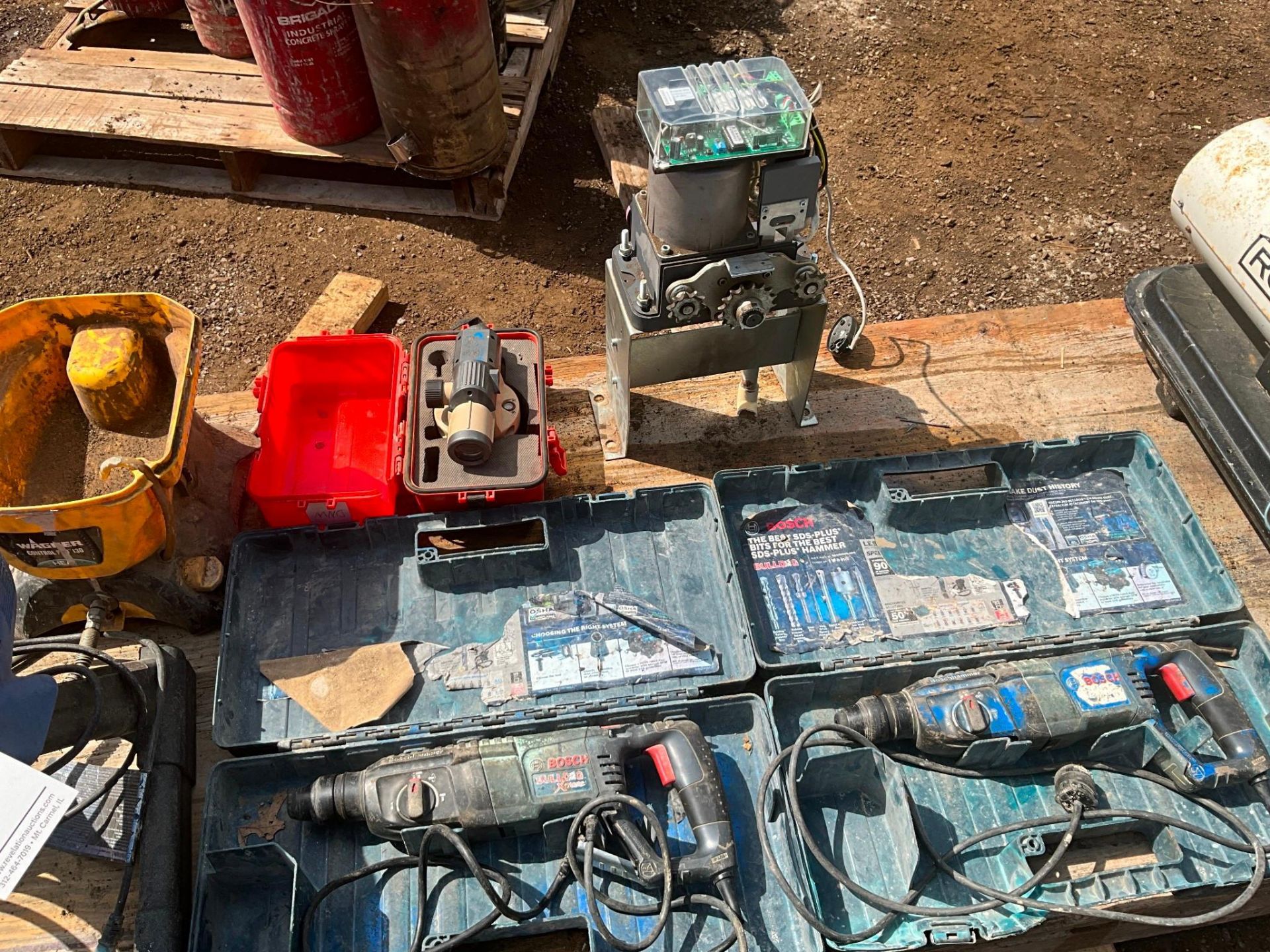 LOT OF SAWS, DRILLS, COMPACTORS, HEATERS, ETC. - Image 4 of 13