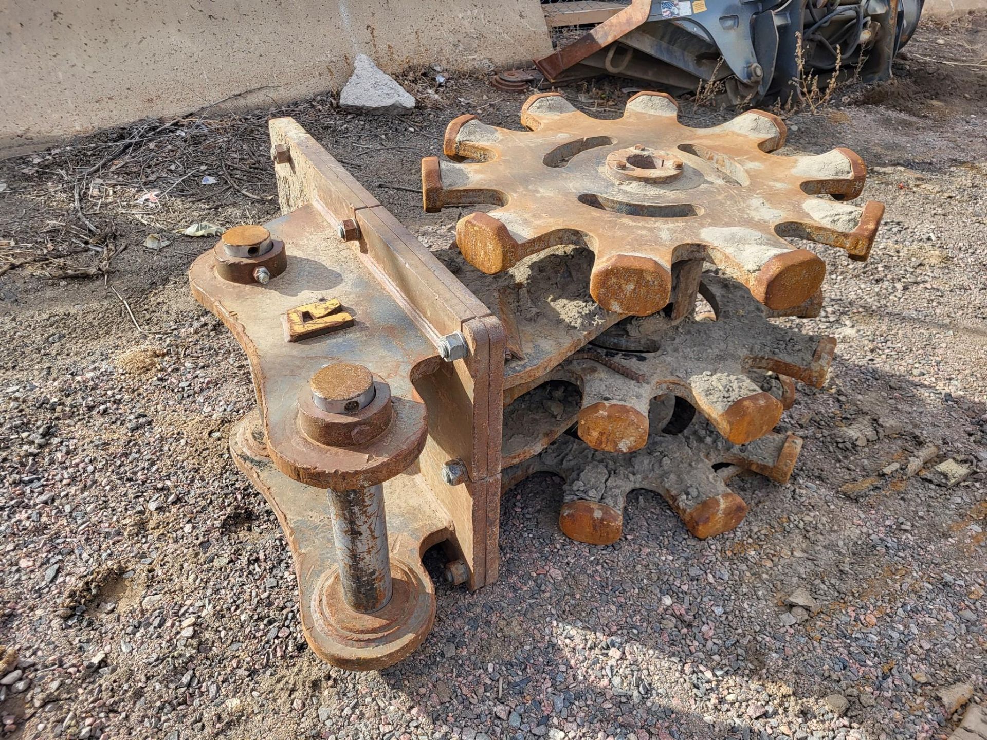 34" SHEEPSFOOT COMPACTOR WHEEL