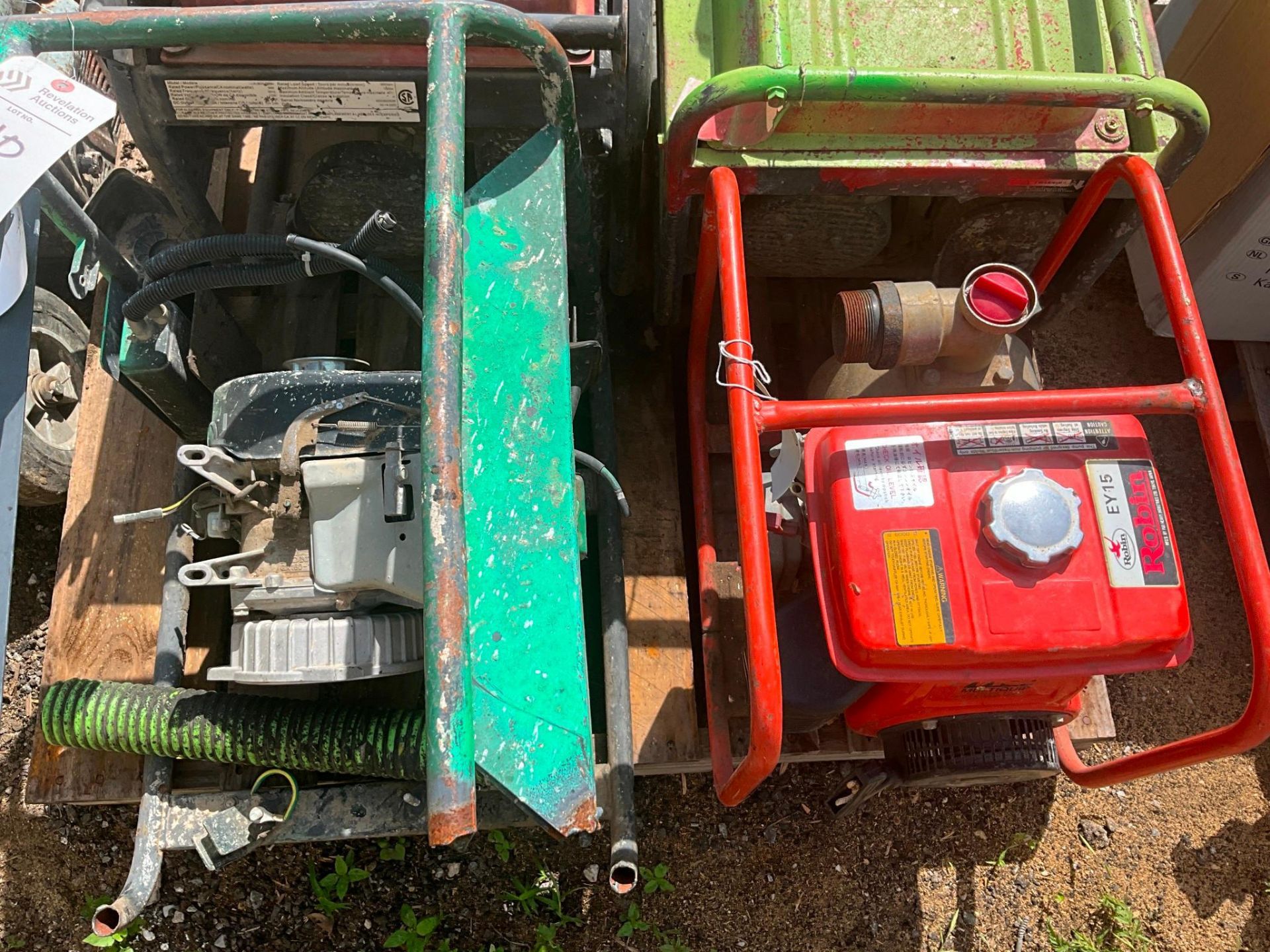 LOT OF PUMPS AND GENERATORS - Image 2 of 7