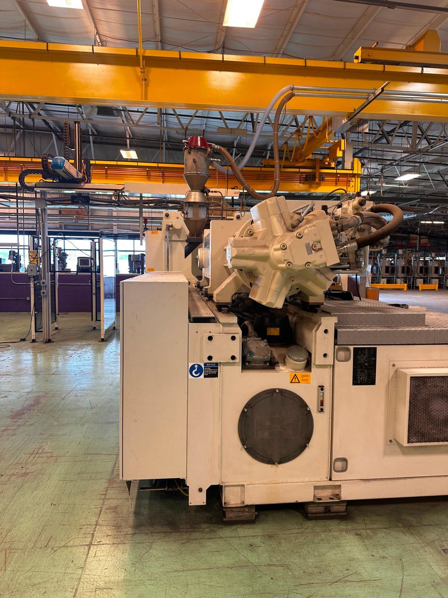 730 TON KRAUSS MAFFEI KM 650-6100 CX INJECTION MOLDER, 2013 - Image 14 of 24