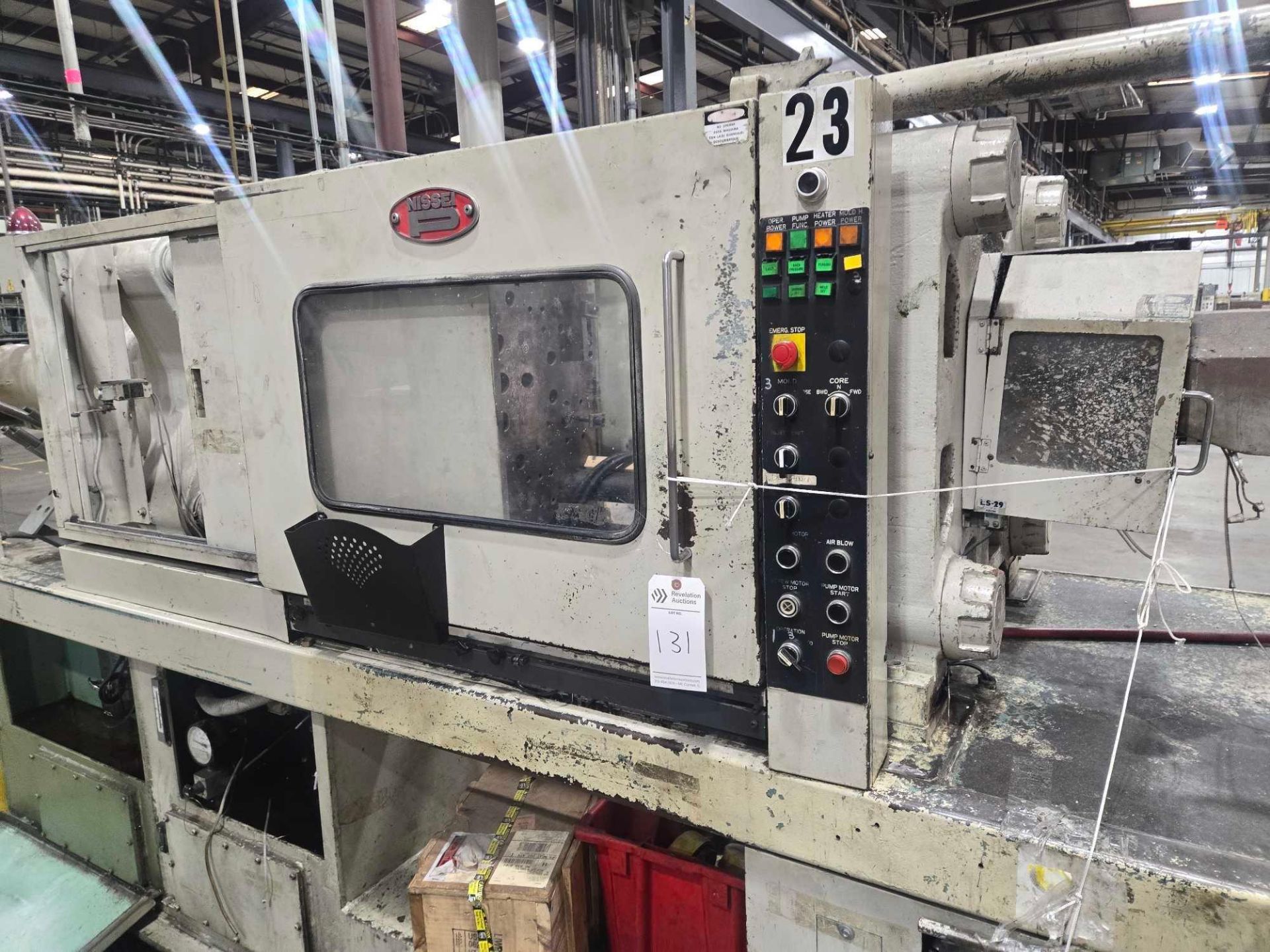 NISSEI PLASTIC FS180S50ASE INJECTION MOLDING MACHINE - Image 13 of 13