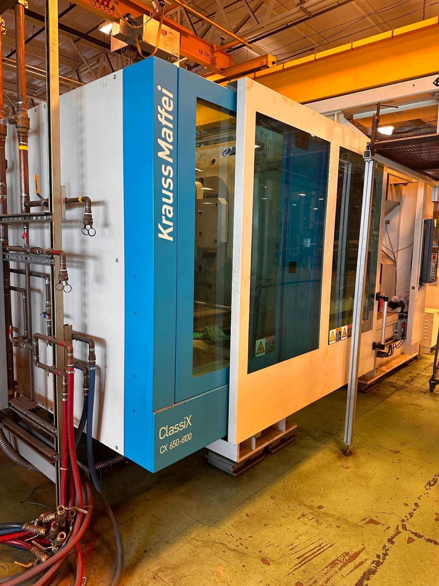 730 TON KRAUSS MAFFEI KM 650-6100 CX INJECTION MOLDER, 2013 - Image 3 of 24