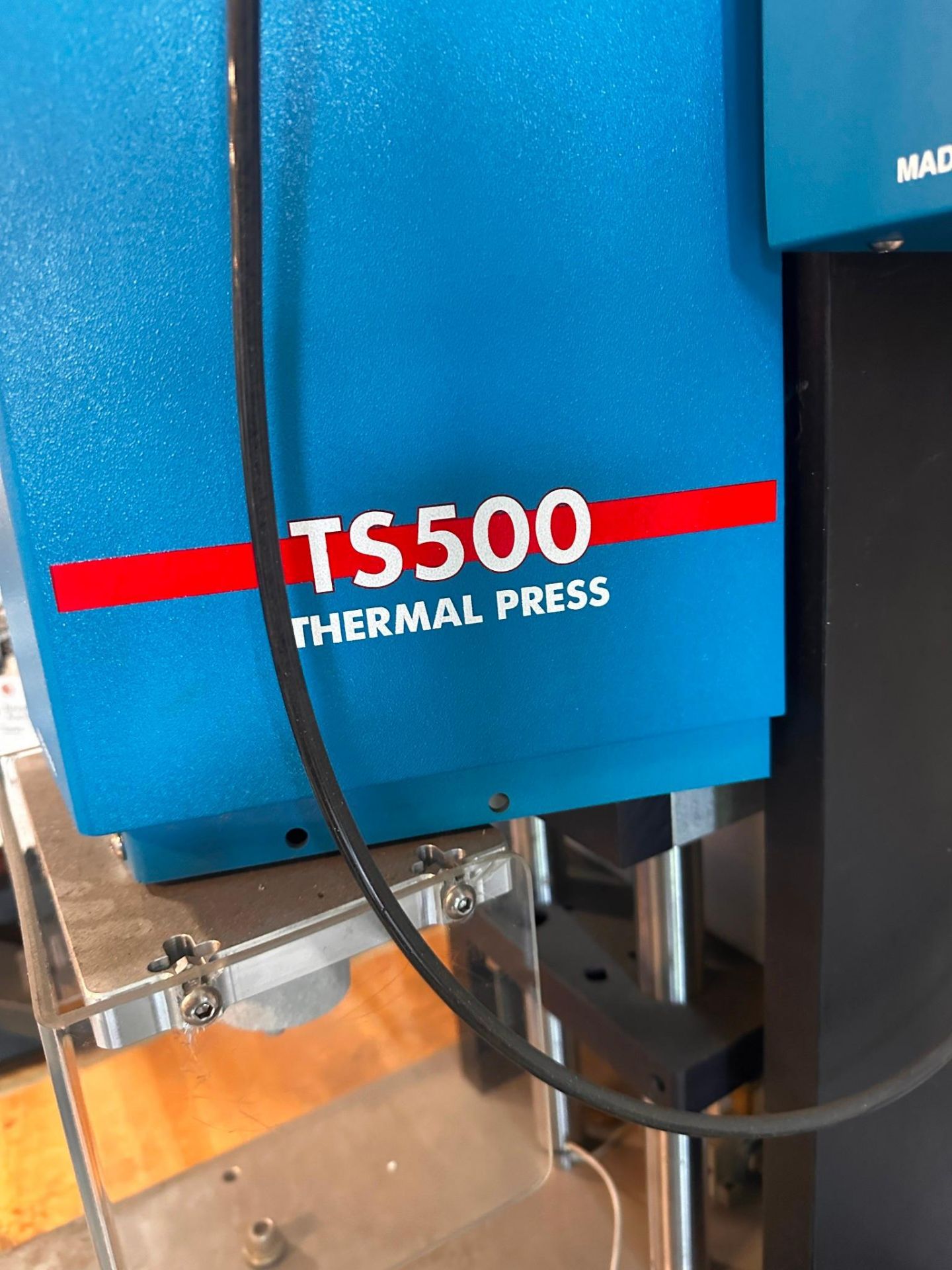 SONITEK THERMAL PRESS.MODEL TS-500 MULTI ZONE HEATING. - Image 4 of 4