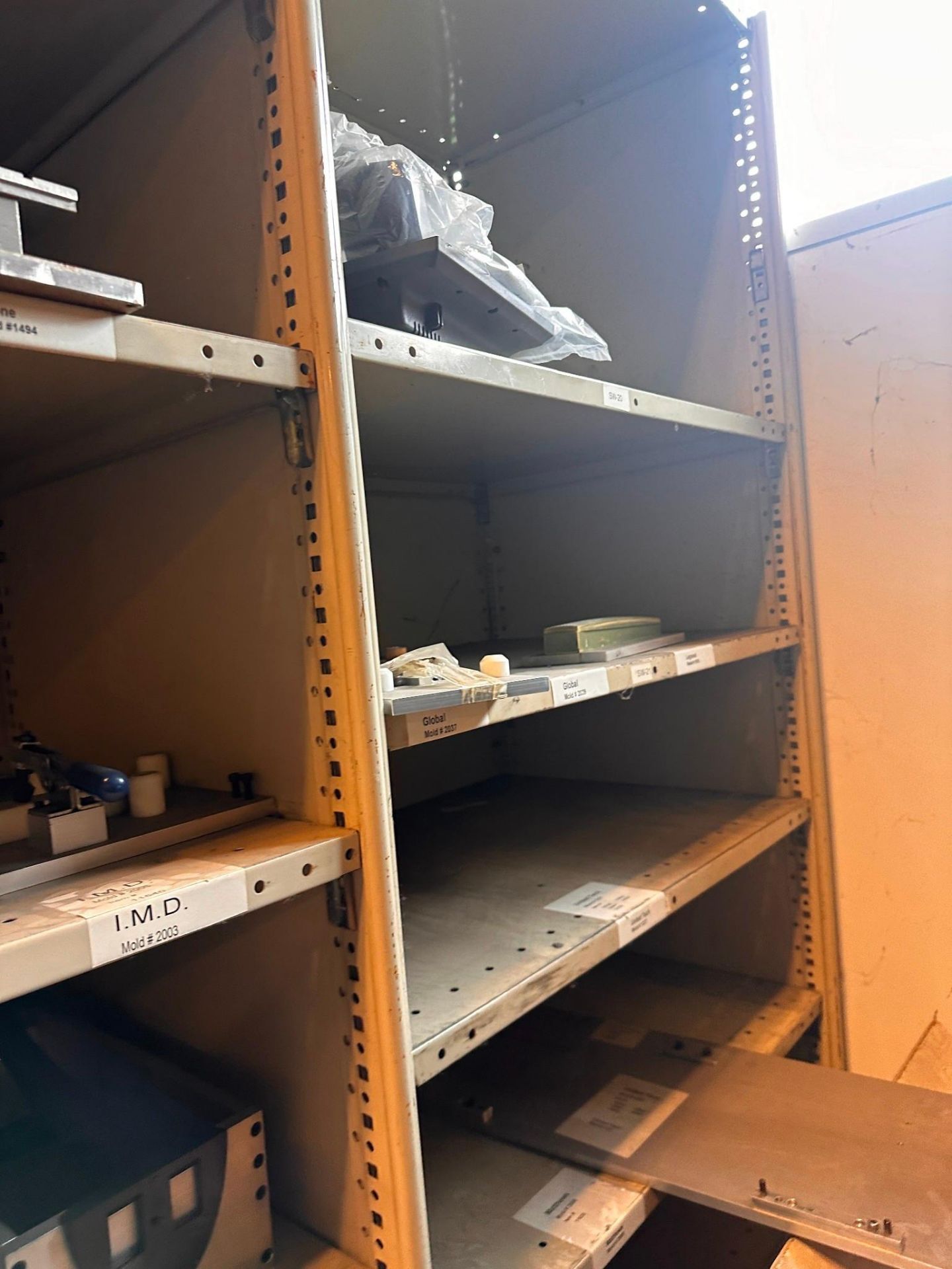 (2) SHELF CABINETS W/ CONTENTS