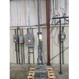 ADJUSTABLE PLATE PRESS 98" HEIGHT