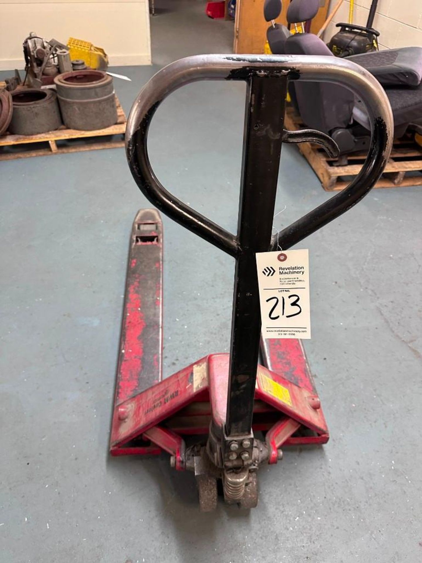 RWM CASTERS PALLET JACK