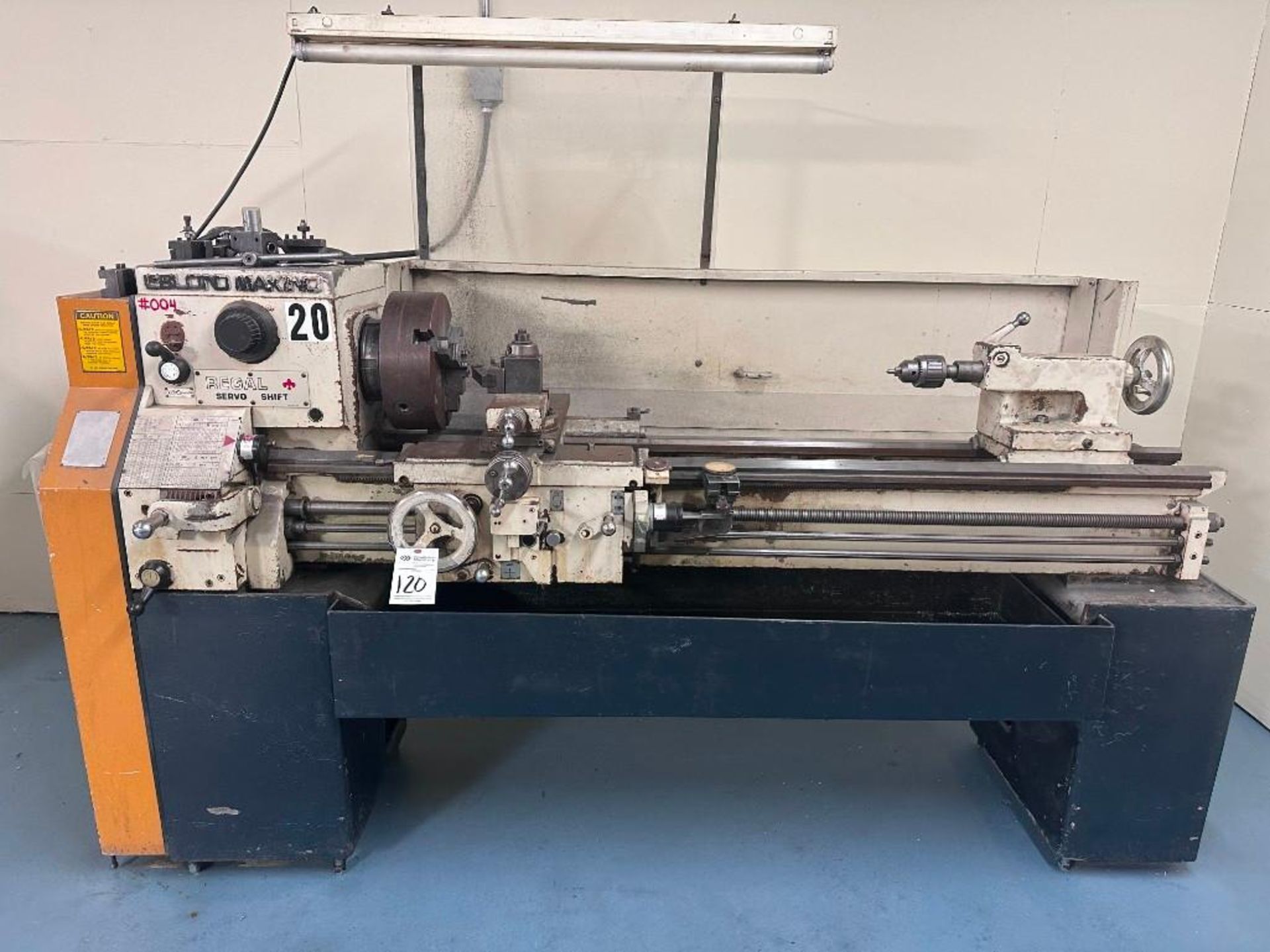 LEBLOND MAKINO 15" REGAL SERVO SHIFT ENGINE LATHE 15" X 54"