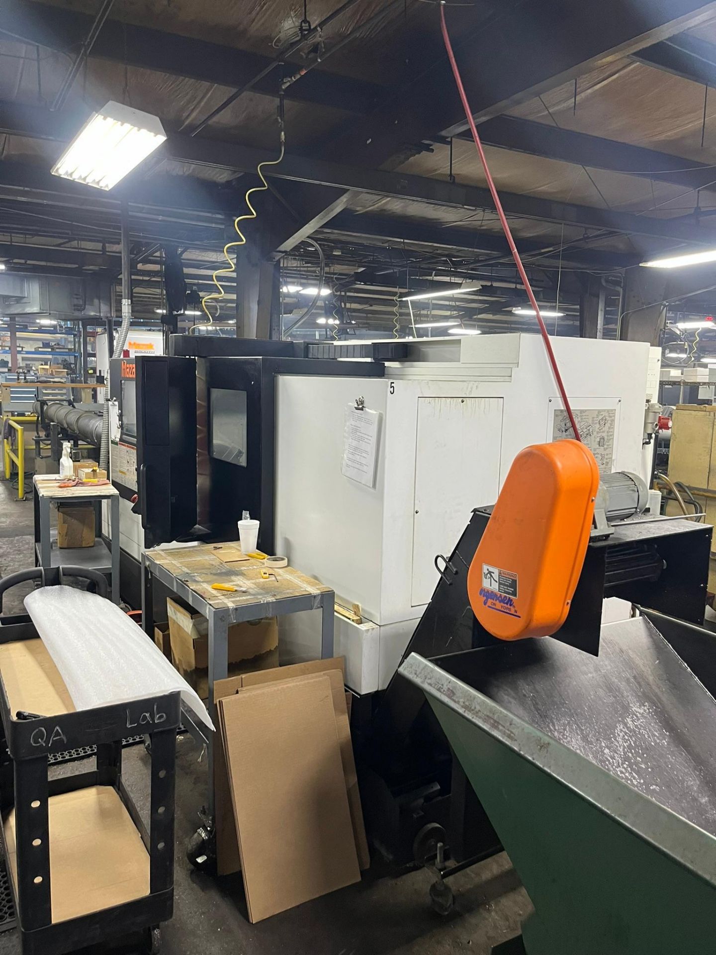 MAZAK QTS 350 CNC LATHE, 2016 - Image 8 of 19