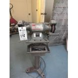 DAYTON 6" BENCH GRINDER WITH STAND