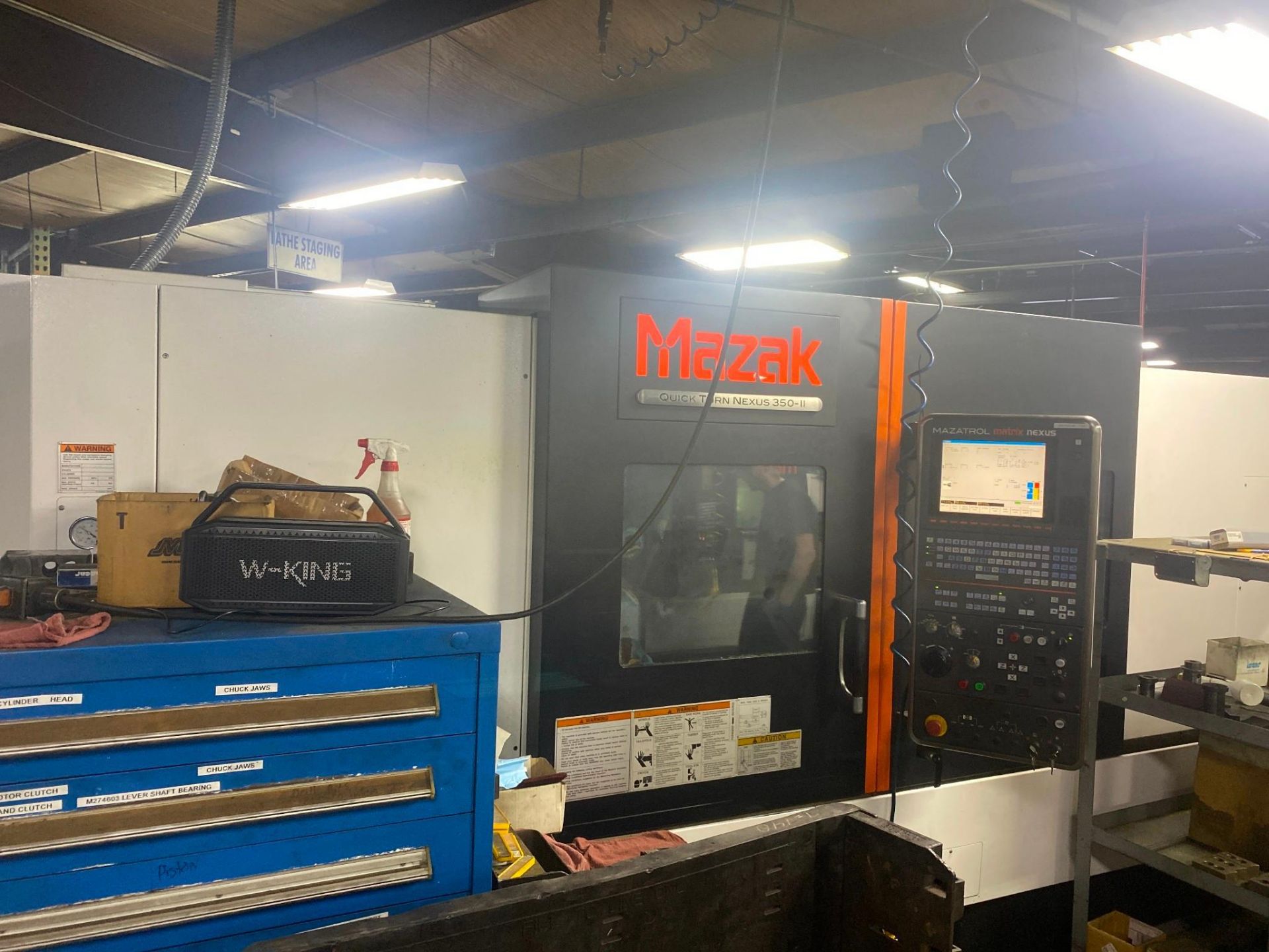 MAZAK QTN 350 II CNC LATHE, 2012 (60" CENTERS)