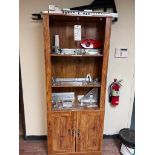 WOODEN HUTCH CABINET