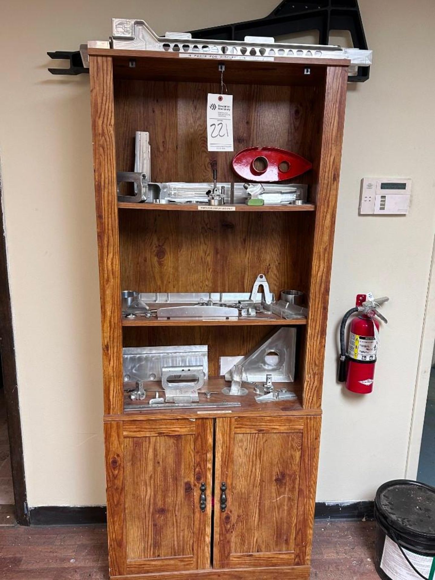 WOODEN HUTCH CABINET