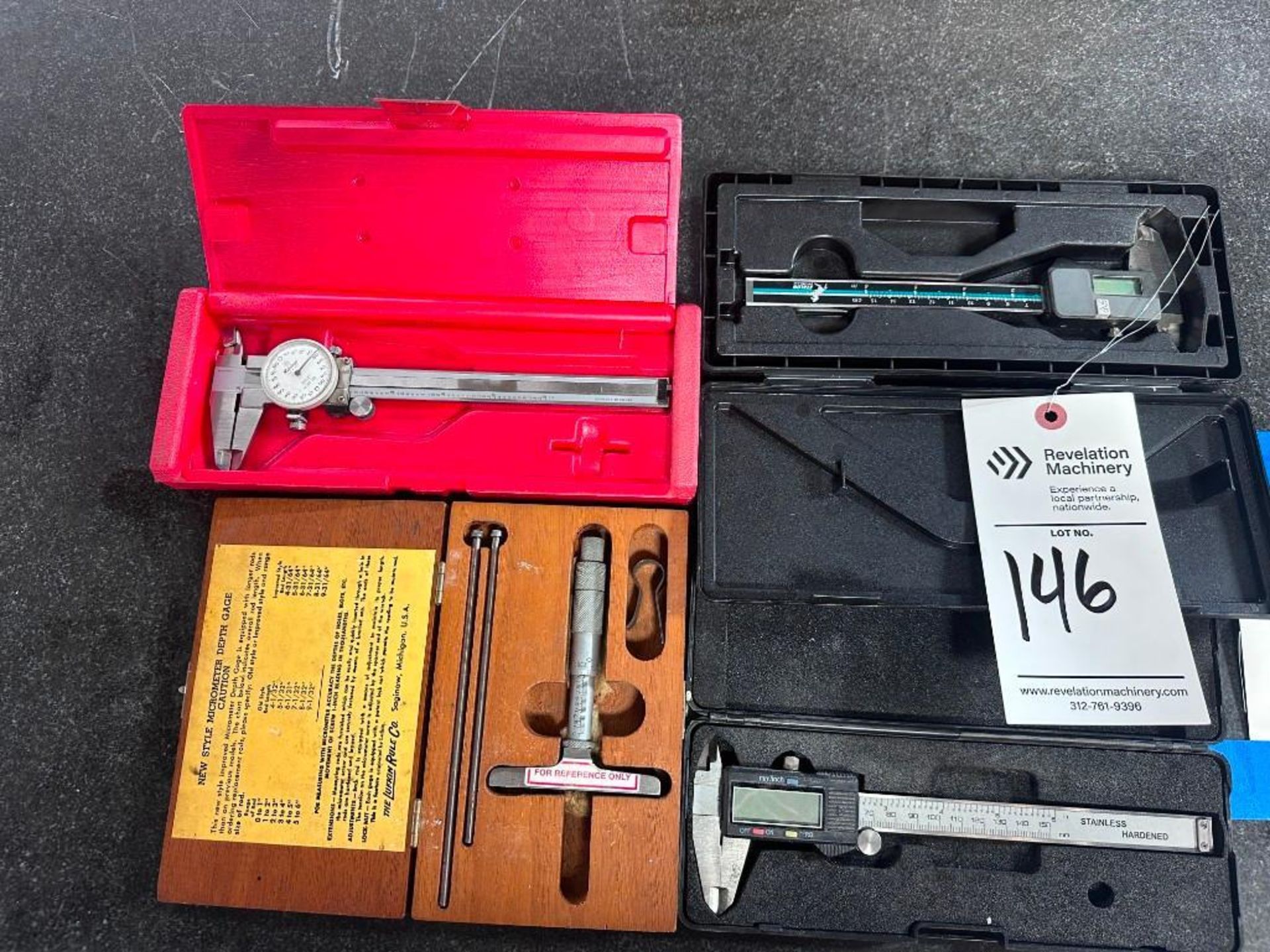 INSPECTION - DEPTH GAGE AND CALIPERS