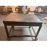 JGI GRANITE SURFACE INSPECTION PLATE WITH STAND 36" X 48"