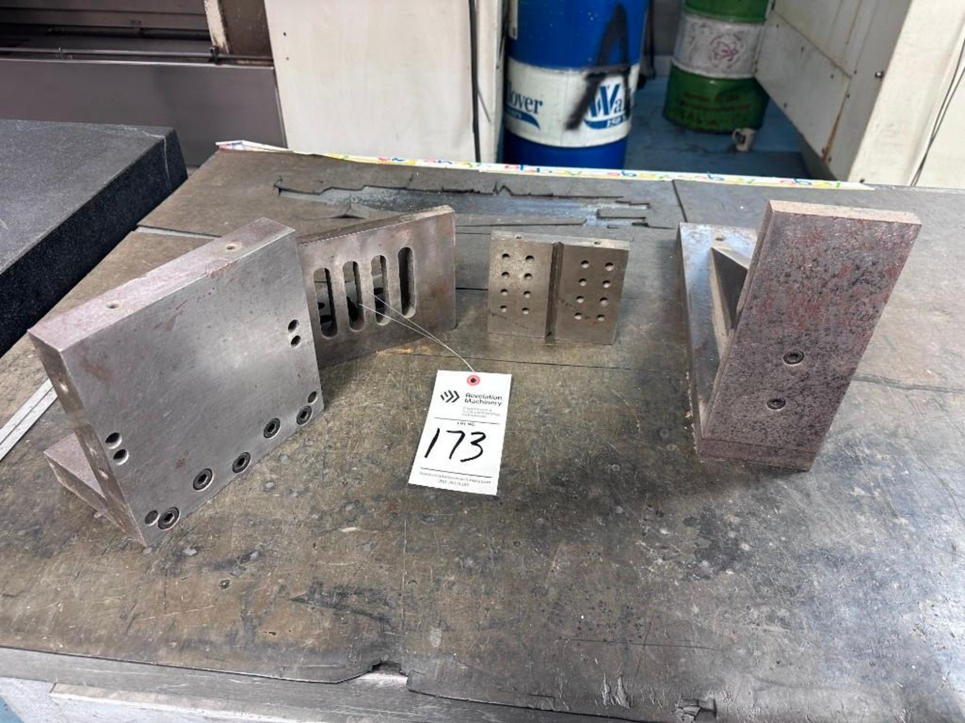 LOT OF ANGLE PLATES - Image 2 of 2