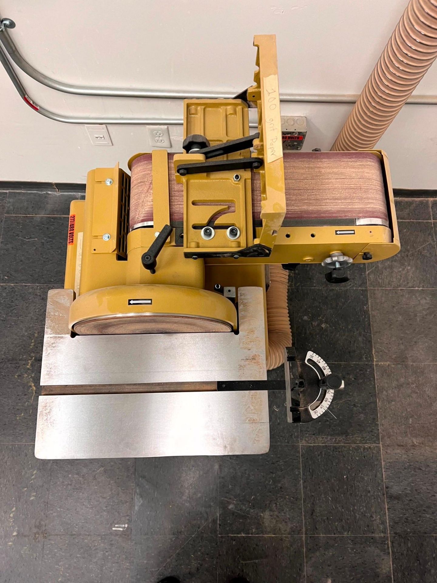 POWERMATIC BD31A 6"X48" BELT & 12" DISC SANDER, 2 HP, 3PH 230/460V - Image 3 of 5