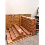 (500) CHERRY WOOD PLANKS 48"X7.5"X0.75"