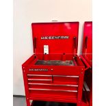 US GENERAL 30" 5 SLOT TOOL BOX W/ WHEELS