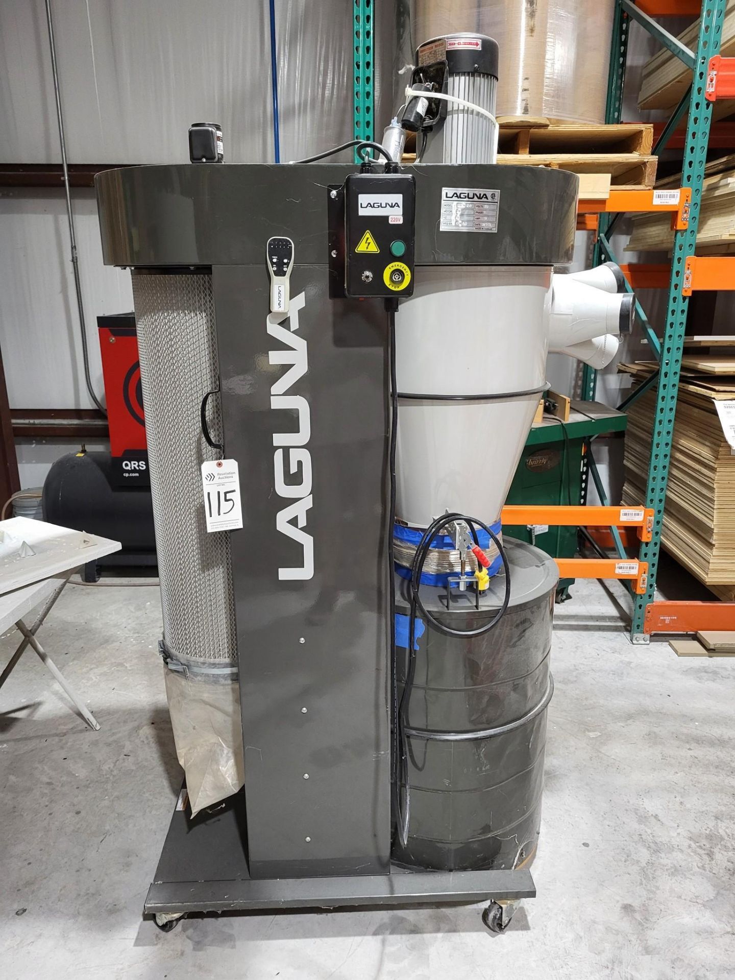 2015 LAGUNA MDC0680-0145 3HP DUST COLLECTOR