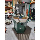 2015 GRIZZLY MODEL G9933 THREE SPINDLE SHAPER WITH G1095 (1HP) POWER FEEDER