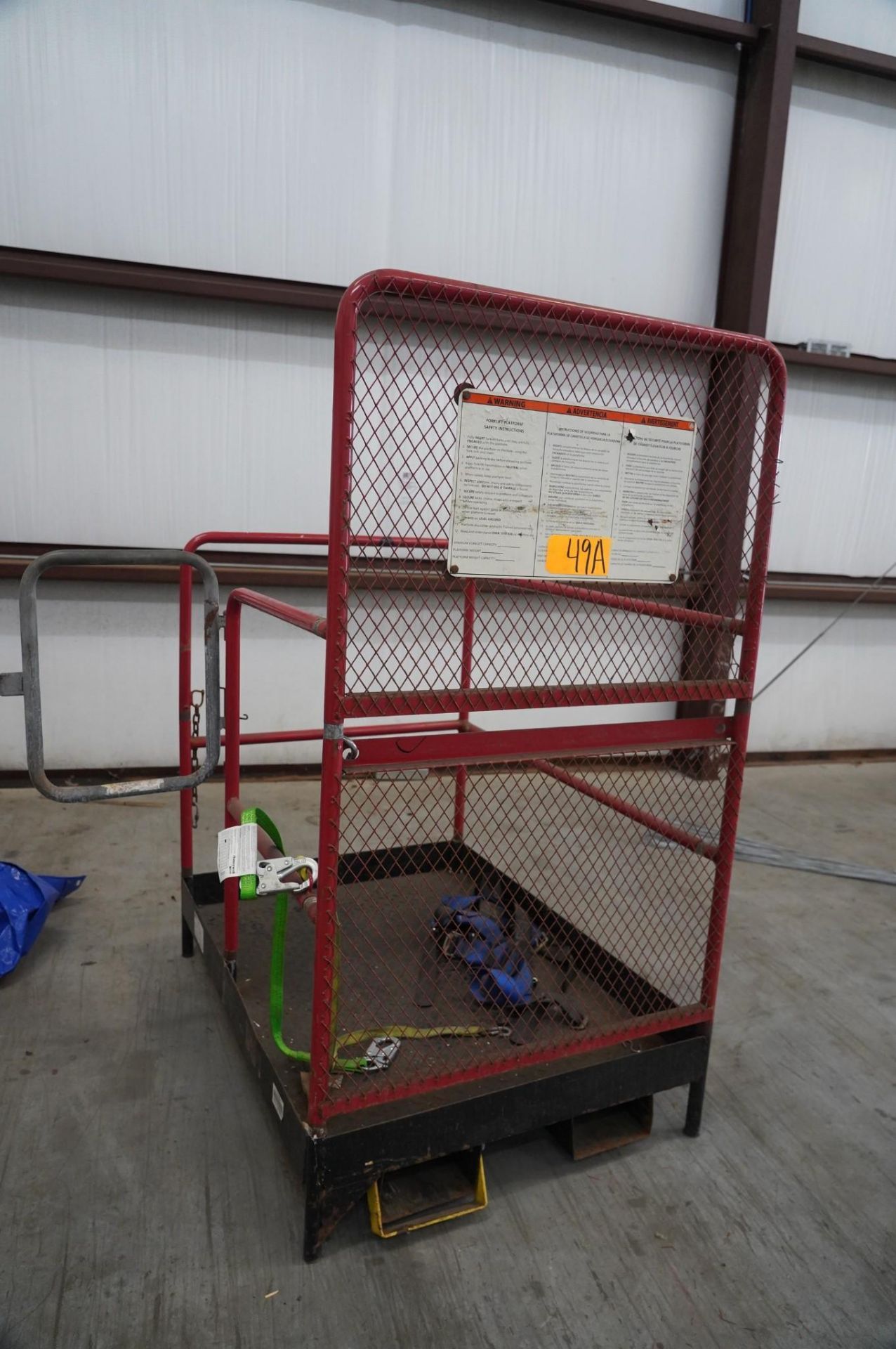 FORKLIFT MANLIFT CAGE - Image 4 of 5