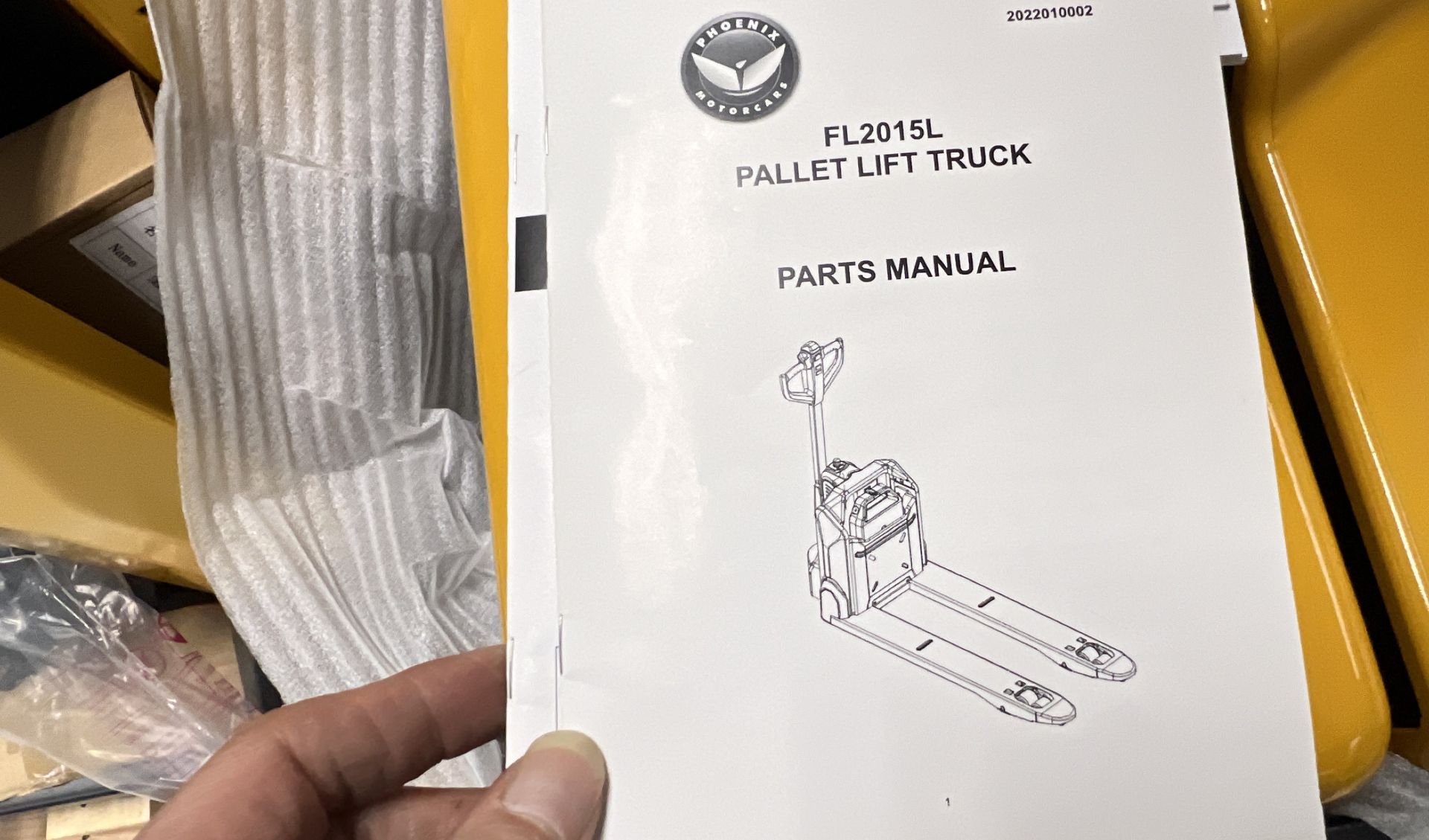 Electric Pallet Lift Truck