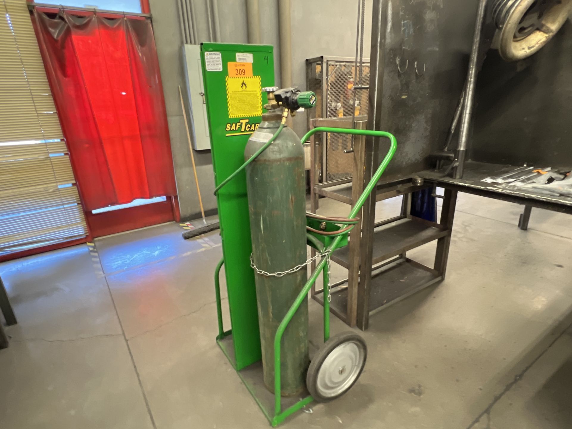 Welding Cylinder Torch Cart