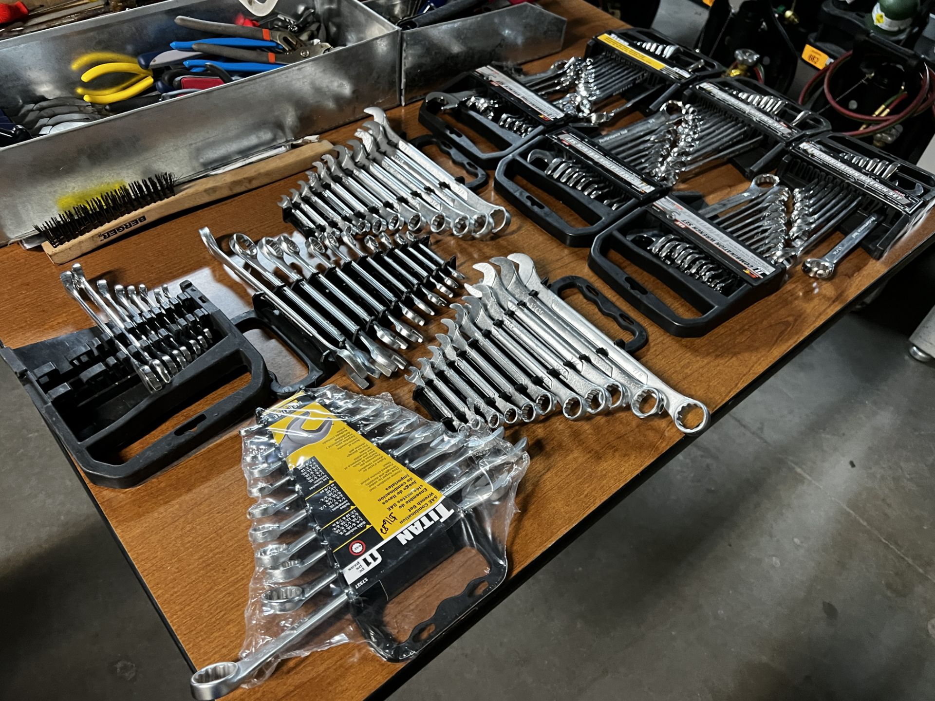 SAE Combination Wrench Set