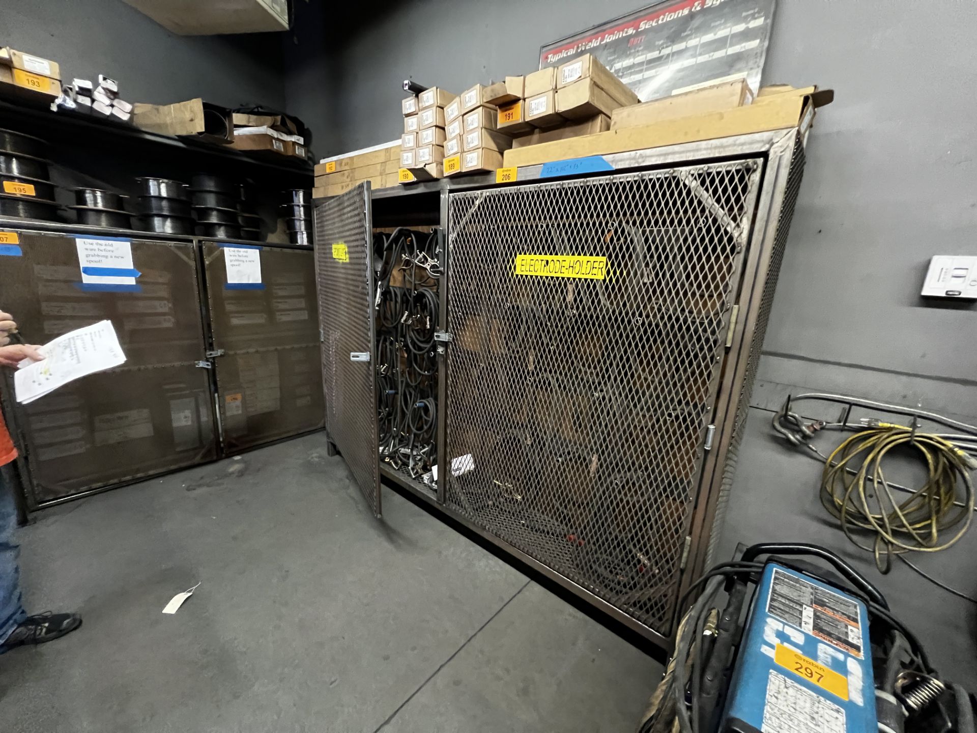 Welded Wire Storage Cage