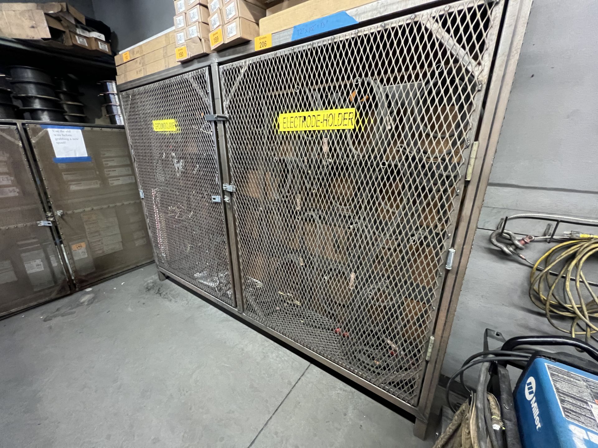 Welded Wire Storage Cage - Image 2 of 2